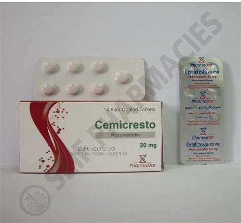 cemicresto 20 mg 14 f.c. tabs.