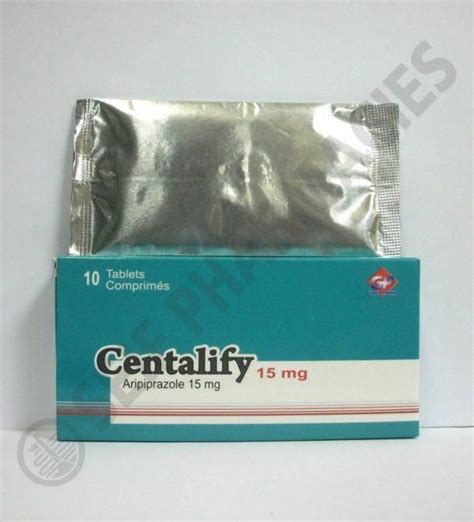 centalify 15mg 10 tab.