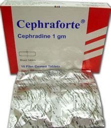 سعر دواء cephraforte 1000mg 10 f.c.tab.