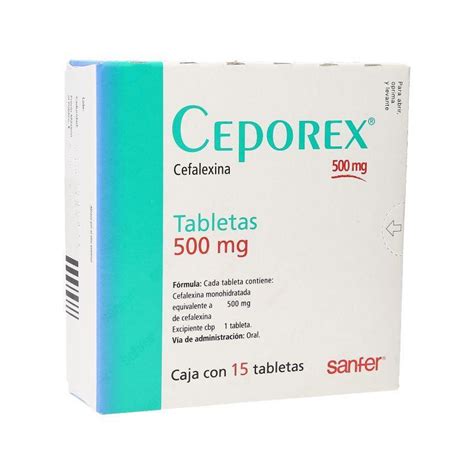 ceporex 500 mg vial