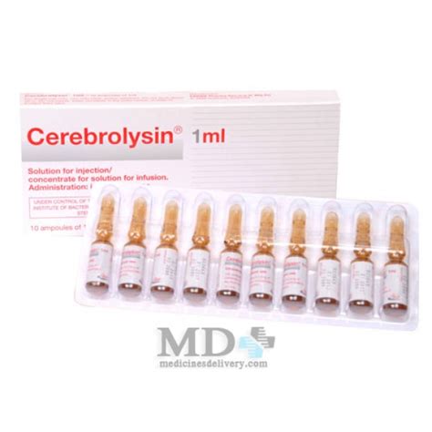 cerebrolysin 215.2mg/ml i.m./i.v. 10 amps (1ml)