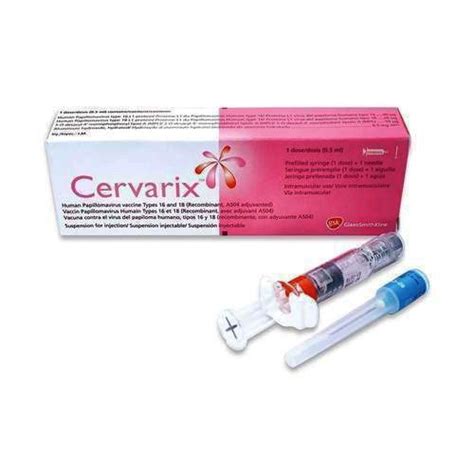 cervarix 0.5ml vaccine