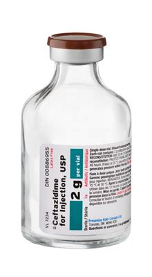 cetazime 2 gm iv/im vial usp23