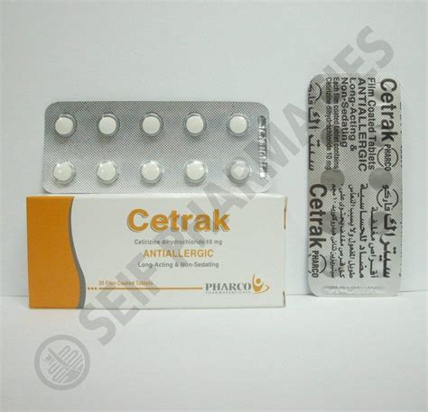 cetrak 10mg 20 tab.