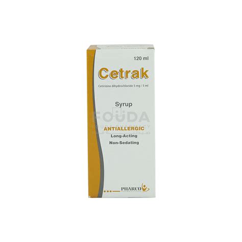 cetrak 1mg/ml syrup 120ml