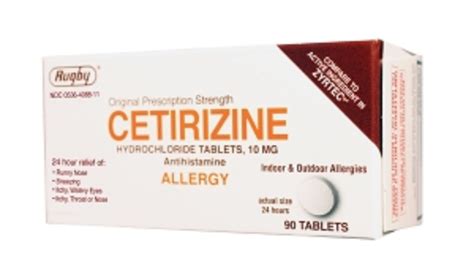 cetritin 10mg 10 tab.
