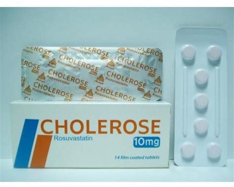 cholerose 10 mg 21 f.c.tab.