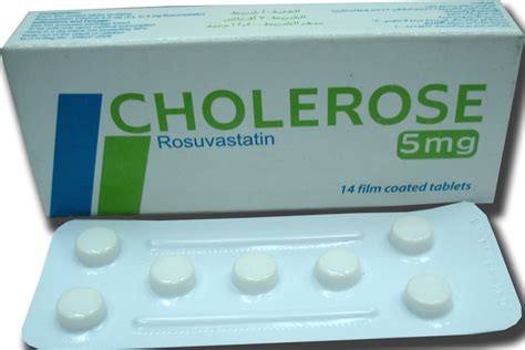 cholerose 5 mg 14 f.c.tab.