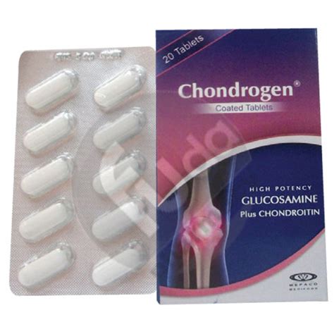 سعر دواء chondrogen 20 f.c.tab.