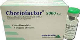 choriofactor 5000 i.u
