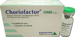 choriofactor 5000 i.u. vial