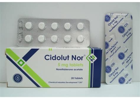 cidolut nor 5mg 20 tab.