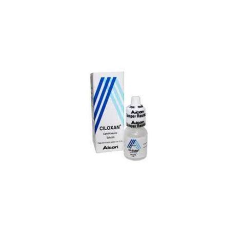 ciloxan 3mg/ml eye/ear drops 5 ml