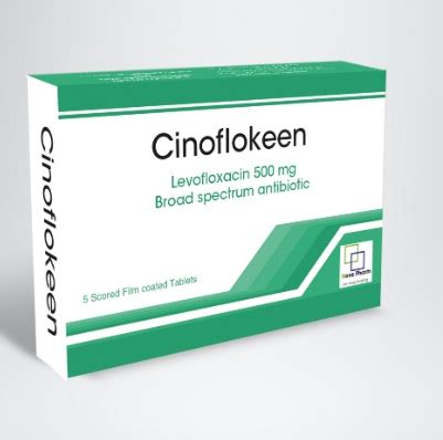 cinoflokeen 500mg 5 f.c. tabs.