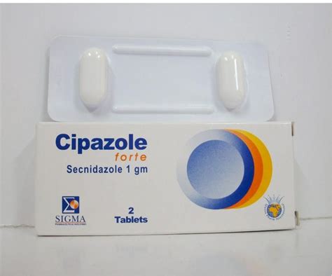 سعر دواء cipazole fort 1 gm 2 tab.