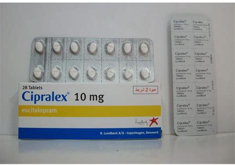 cipralex 10mg 28/tab