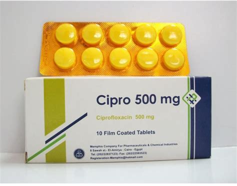 cipro 500mg 10 f.c.tab.