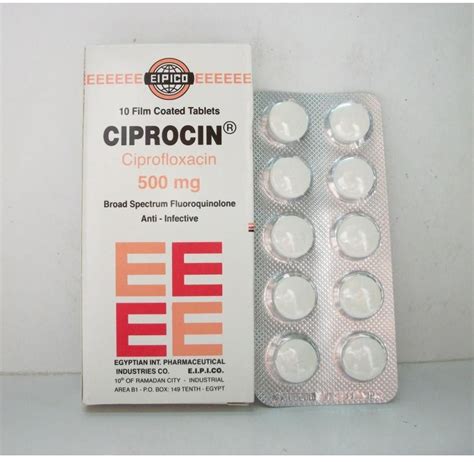ciprocin 500mg 10 f.c.tab.