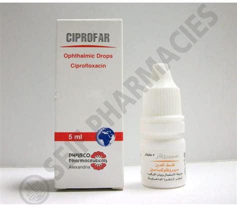 ciprofar 3% eye drops 5 ml