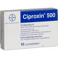 ciprofloxiraz 500mg 10 f.c. tab.