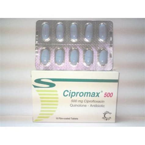 cipromax 500mg 10 f.c.tab.