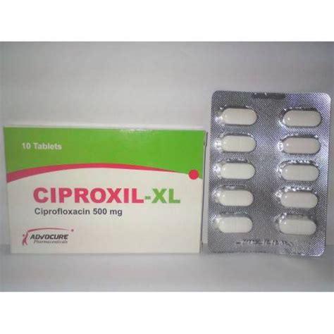 ciproxil-xl 500mg s.r. 10 f.c.tab.