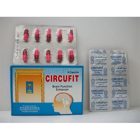 سعر دواء circufit 10mg 20 caps.