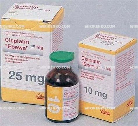 سعر دواء cisplatin ebewe 25 mg 1 vial