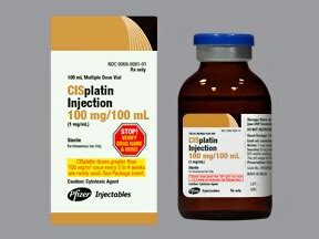 cisplatine mylan 100mg/100ml vial(n/a)