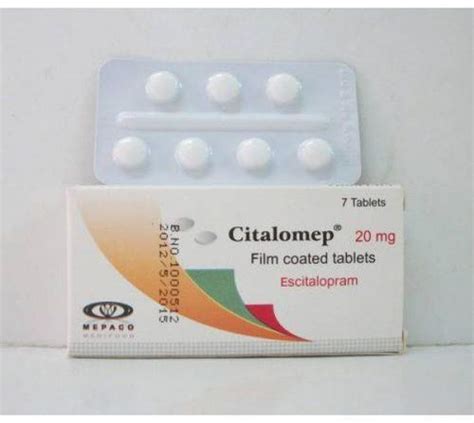 citalomep 20mg 7 f.c.tab.