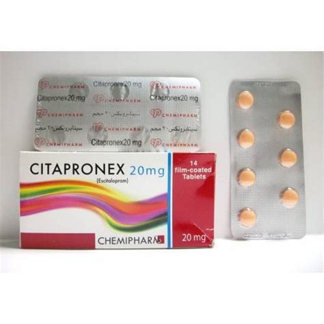 سعر دواء citapronex 20mg 14 f.c. tabs.