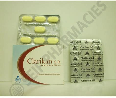 clarikan s.r. 500mg 14 f.c. tab.