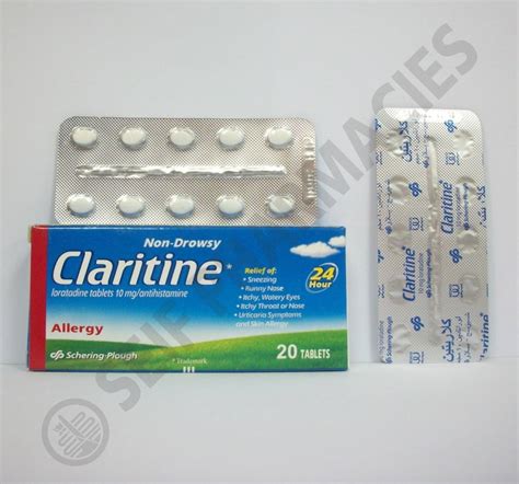 claritine 10mg 20 tab.