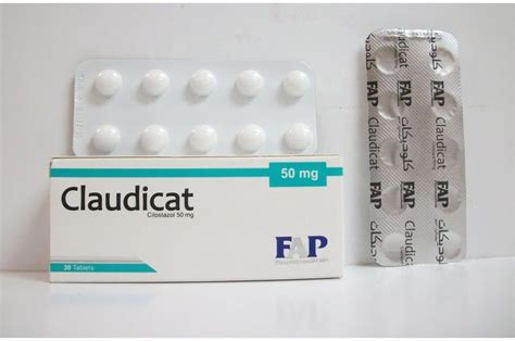 سعر دواء claudicat 50mg 30 tab.