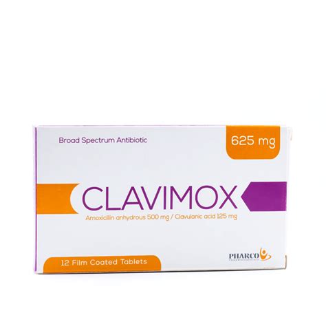 clavimox 625 mg 12 f.c. tab.
