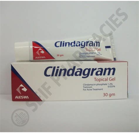 clindagram topical gel 30 gm