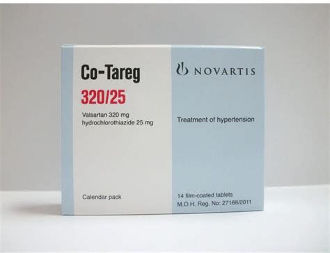 سعر دواء co-tareg 320/25 mg 14 f.c. tab.