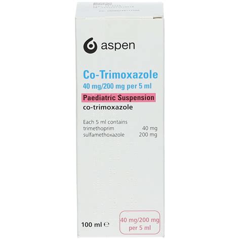 سعر دواء co-trimoxazole 200/40mg susp. 100ml