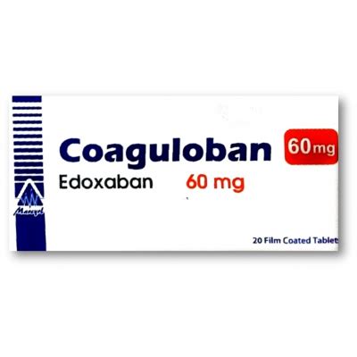 سعر دواء coaguloban 60 mg 20 tabs.