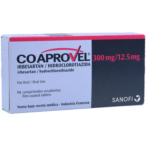 coaprovel 300/12.5mg 14/tab