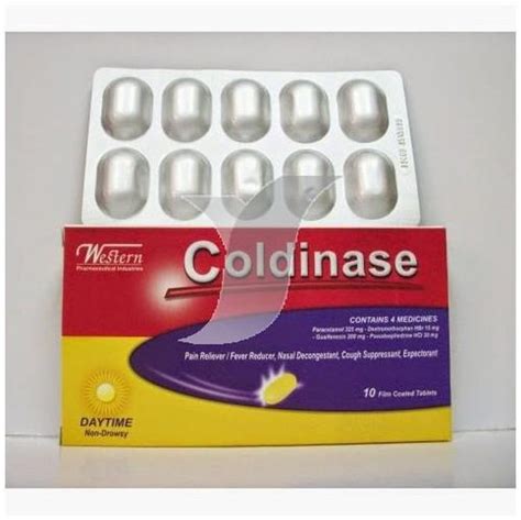 سعر دواء coldinase 10 f.c. tabs.