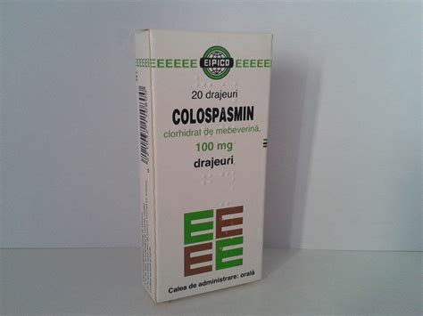 سعر دواء colospasmin 100mg 20 tab. (cancelled)