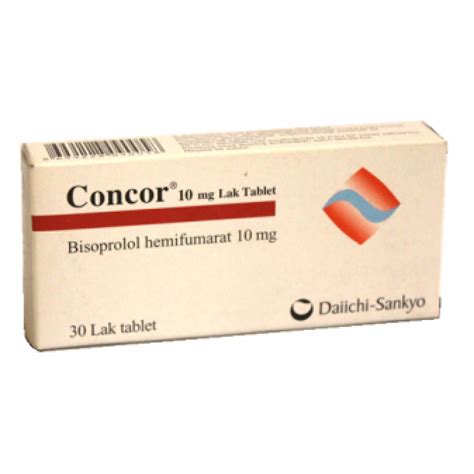 concor 10 mg 30 f.c. tablets