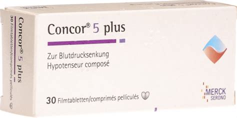 سعر دواء concor plus 5/12.5mg 30 f.c. tablets