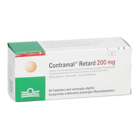 سعر دواء contramal 200mg s.r. 10 tab.