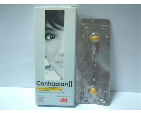 contraplan ii 0.75 mg 4cap