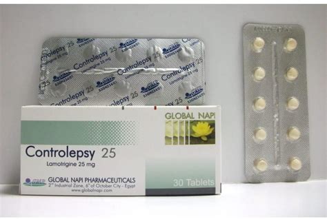 سعر دواء controlepsy 25mg 30 tab.