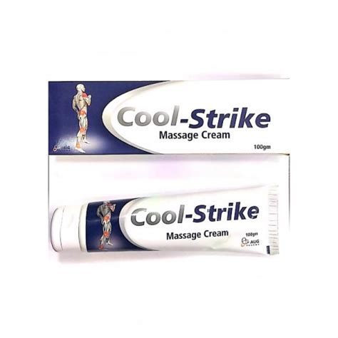cool-strike massage cream 100 gm