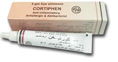 cortiphen eye oint. 5 gm