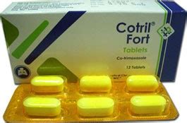سعر دواء cotril fort 800/160mg 10 tab.